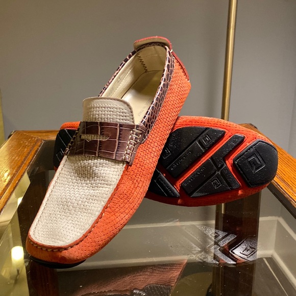 Luca Guerrini Leather Loafers 🇮🇹 - Picture 1 of 6